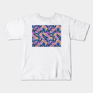 Pastel Flowers Kids T-Shirt